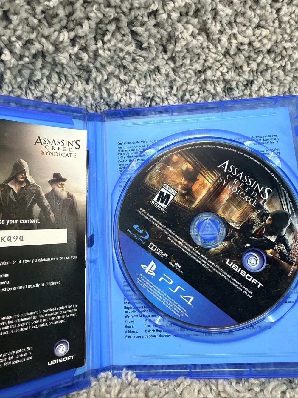 Assassin's Creed Syndicate for PS4 - Blue Case
